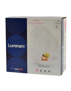 Serwis obiadowy Luminarc Zelie 18 elementów