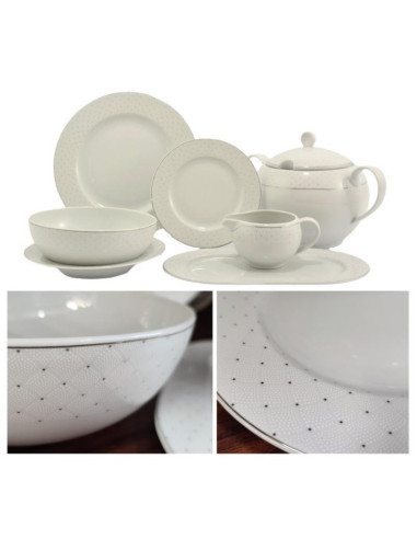 Serwis obiadowy Waza WA-91 Carmen 42 elementy