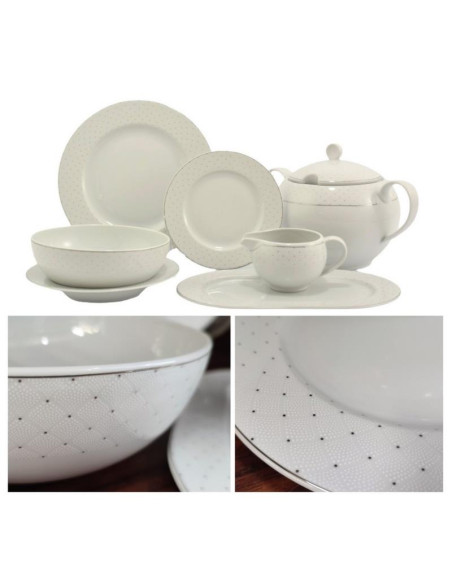 Serwis obiadowy Waza WA-91 Carmen 42 elementy