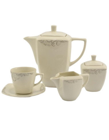 Serwis kawowy 15 elementów Hiruni Luna WA-132H