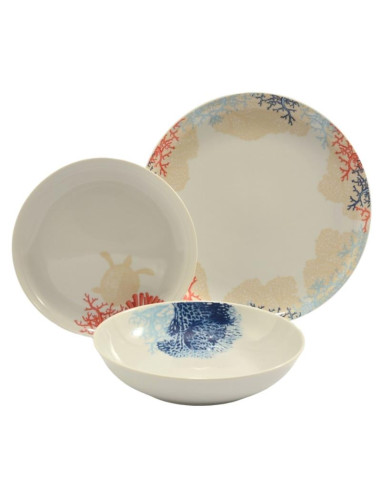 Serwis obiadowy Waza WA-Ocean Nora 18 elementów