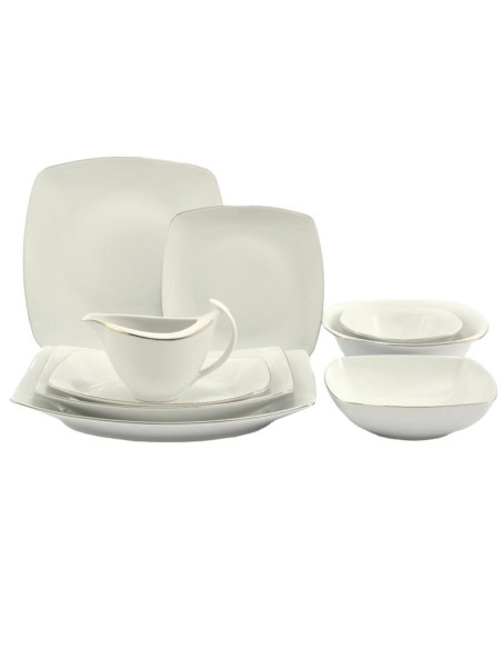 Serwis obiadowy Chodzież Akcent 9718 44 elementy