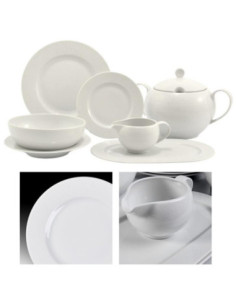 Serwis obiadowy Waza WA-98 B.Koronka 43 elemnenty. 2