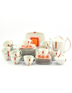 Serwis kawowy 39 elementów Akcent 9980 2