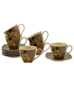 Serwis kawowy 12 elementów z łyżeczkami The Kiss 250ml 2