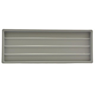 Podstawka pod suszarkę 51x19cm srebrna