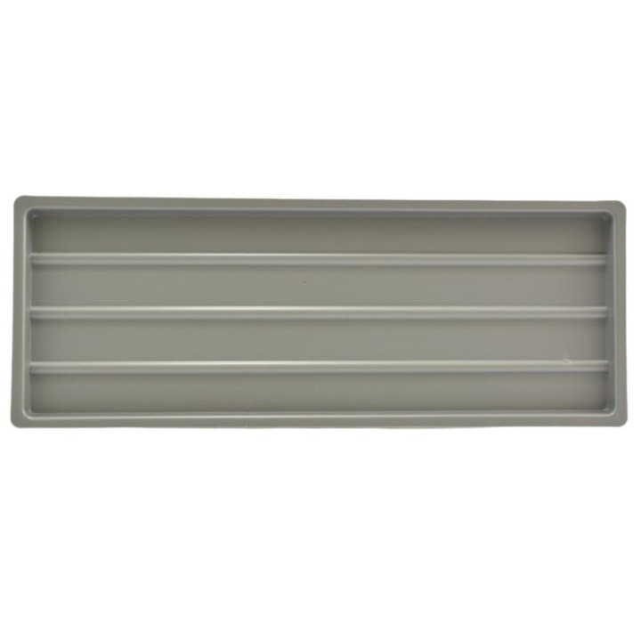 Podstawka pod suszarkę 51x19cm srebrna