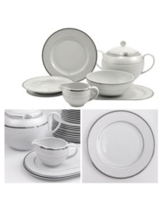 Serwis obiadowy Waza WA-99p Classic platyna 42 elementy 2