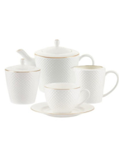 Serwis do herbaty 6/22 Villa Italia Bari Gold ES726