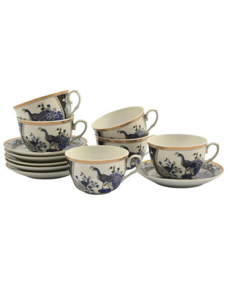 Serwis kawowy 12 elementów PINYE 2010-BL