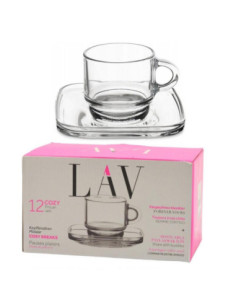 Serwis kawowy 12 elementów Lav espresso