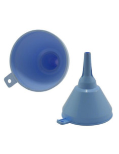 Lejek plastikowy 120 średni z sitkiem mix kolorów