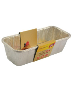 Foremki aluminiowe 3szt do pieczenia i zamrażania 1,6L