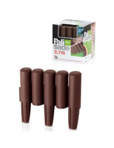 Palisada ogrodowa dł.270cm h:24cm IPAL5 brąz