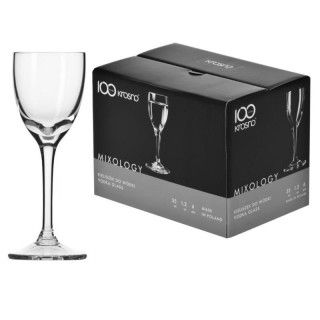 Kieliszki do wódki 35ml 6 sztuk Mixology na nóżce
