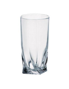 Szklanki 350ml 6szt Bohemia Quadro wysokie