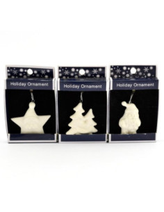 Ozdoba gwiazda/mikołaj/choinka mix