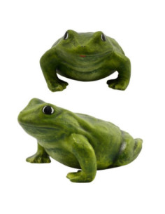 Figurka Żaba h:14cm ceramiczna 356