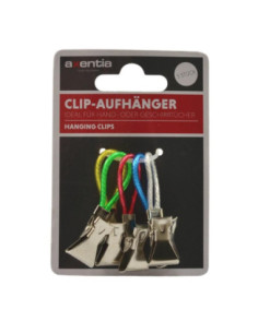 Klipsy Clip chrom żabki 5 sztuk