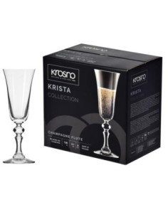 Kieliszki do szampana 150ml 6szt Krosno Krista