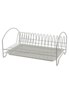 Suszarka do naczyń 1-poziomowa 40cm biała