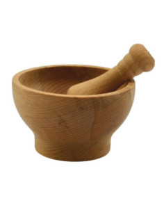 Moździerz drewniany 11x5cm 130828