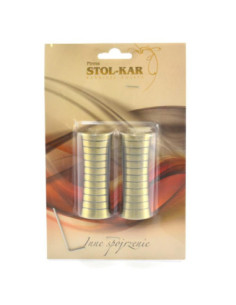 Końcówki 19 Febris antyk mosiądz