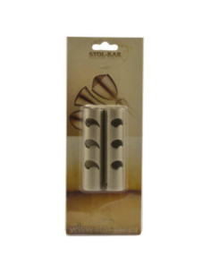 Końcówki 19 Łezka chrom mat