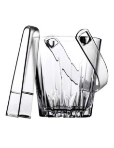 Wiaderko do lodu + szczypce Karat 53588 Pasabahce