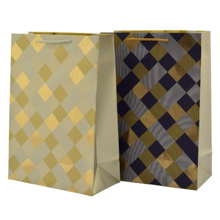 Torebka ozdobna 22,5x31,5x10,5cm T-2 mix