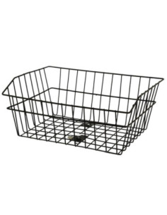 Koszyk rowerowy metalowy na bagażnik 40x30cm