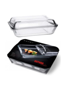 Szkło żaroodporne Simax 4,4L Smart Touch z pokrywą 7216/7576