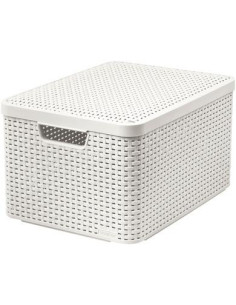 Pojemnik Rattan Style L z pokrywką 205862