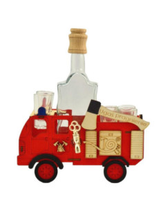 Karafka szklana Wóz Strażacki 618