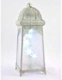 Lampion 45cm 16L LED Gwiazdki TG30878