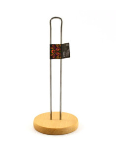 Stojak na ręczniki papierowy drewniana podstawa