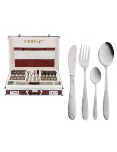 Sztućce 72 elementy satyna Kinghoff KH-3554