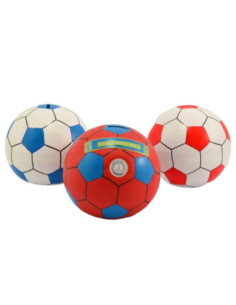 Skarbonka ceramiczna Piłka h:18cm 456 mix