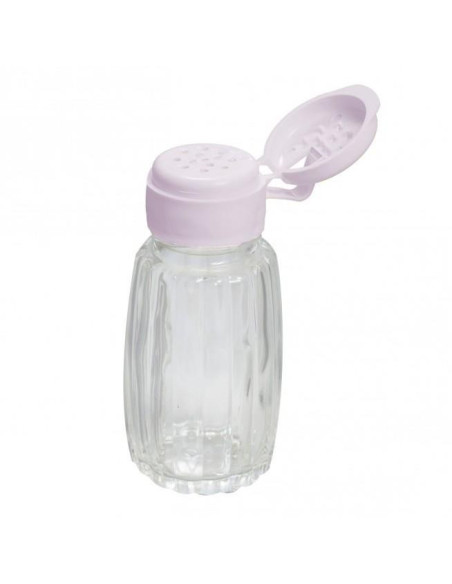 Przyprawnik szklany 50ml z klapką mix