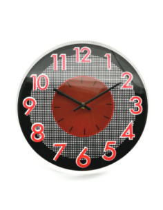 Zegar ścienny 30cm E01-3234 czarny