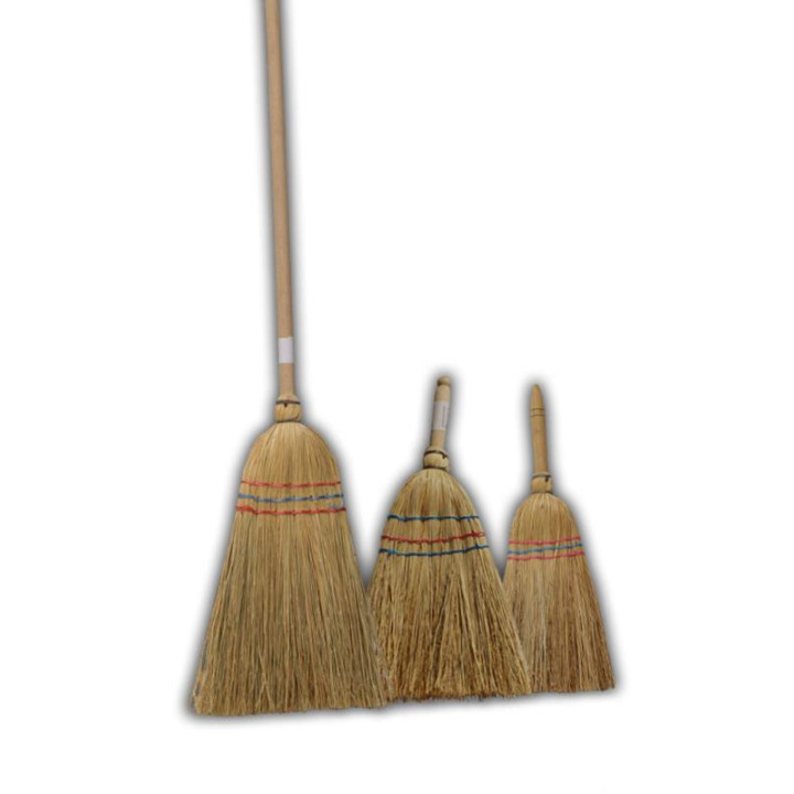 Miotła Sorgo duża z kijem h:140cm A 09-260