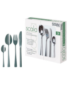 Sztućce 24 elemetny SSW Scala 912061