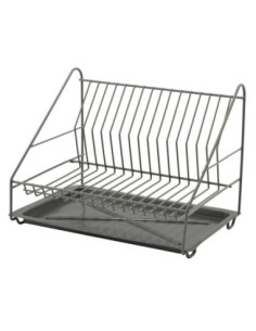 Suszarka do naczyń 1-poziomowa 25cm szara