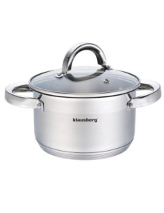 Garnek 16cm 1,5L nierdzewny z/p Klausberg KB-7122