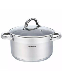 Garnek 22cm 4,6L nierdzewny z/p Klausberg KB-7125