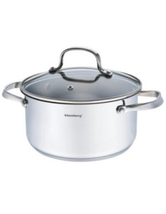 Garnek 20cm 3,3L nierdzewny z/p KB-7213 stal 18/10