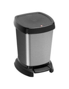 Kosz na śmieci z pedałem  6L Paso czarny