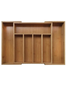 Wkład do szuflad bambusowy max.52x32cm Kinghoff KH-1218