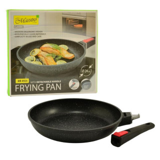 Patelnia granit 24cm Maestro MR-4924 odczepiana rączka