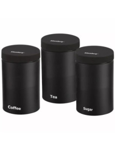 Pojemniki 3 sztuki Klausberg KB-7256 czarne